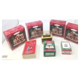 VINTAGE CHRISTMAS ORNAMENTS / 8 PCS