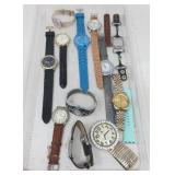 MISC WATCHES LOT / MIXED STYLES