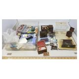 VINTAGE LOT OF DOLL FURNITURES & ACCESSORIES