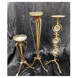 VINTAGE / 'BRASS' CANDLE STICKS /3