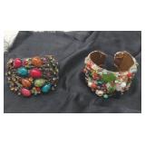 RETRO LOOK JEWELRY - 2 BRACELETS