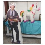 2 HOLIDAY INFLATABLES - CHRISTMAS VACATION+
