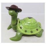 VINTAGE CERAMIC TURTLE FIGURINE