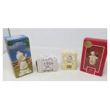 COLLECTIBLE PORCELAIN FIGURES / 4 PCS