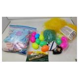 MIXED LOT / DOLL CLOTHES & EASTER ACCESSORIES