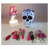 DECORATIVE 'SUGAR' SKULL DECOR  / PLUS