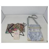 VINTAGE / LADIES 'DESIGNER' STYLE BAGS / 2 PCS