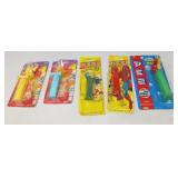 COLLECTIBLE PEZ DISPENSERS & BUBBLE WAND