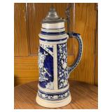 14in German Stoneware Beer Stein