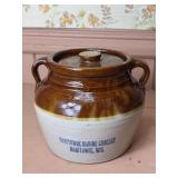 Manitowoc Marine Grocery Crock