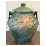 Roseville Pottery Floral Cookie Jar
