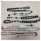 Four Rosaries, Bracelet, Crucifix