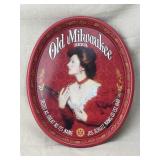 Old Milwaukee Beer Advertising Tray