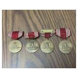WW2 Four Good Conduct Medals