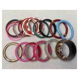 Lot of Plastic Bangles