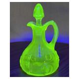 Uranium Glass Decanter
