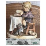 Little Bookkeeper M.J. Hummel Goebel Figurine