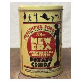 Vintage New Era Potato Chips Tin