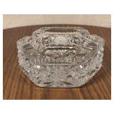 Lead Crystal Ashtray