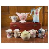 5 RS Prussia Sugar, Creamer Dishes