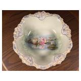 11in RS Prussia Fine China Serving Bowl