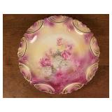 9in RS Prussia Floral China Plate