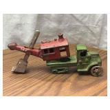 Metal Toy Truck Back Digger