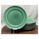 12 Mount Clemens Pottery 9 Inch Salad Plates