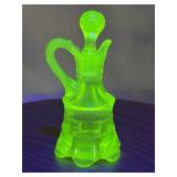 Uranium Glass Decanter