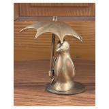 Brass Penguin Figurine