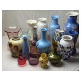 Lot of 17 Vases