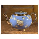 Gibson Pottery Porcelain Gilded Teapot