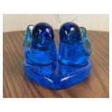 Bluebirds of Happiness Glass Sculpture