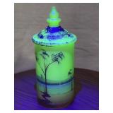 Hand Painted UV Reactive Lamp Shade