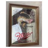 Miller High Life Bass Advertising Mirror