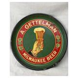 Vintage A. Gettelman Beer Serving Tray