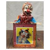Vintage Mattel Tin Jack-In-The-Box