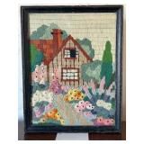 Cross Stitch Farm Scene