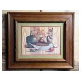 Framed John E Bradley Art Print