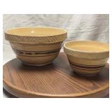 RRP Stoneware 7 and 10 Inch Mixing Bowls