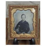 Tin Type Portrait of Man