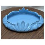 Blue Stoneware Serving Bowl