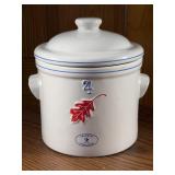 Fleet Farm No 4 Ceramicware Covered Jar