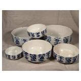 6 Czechoslovakian Porcelain Bowls