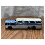 Tootsietoy Greyhound Die-Cast Metal Toy Bus