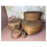 Wicker Basket Lot