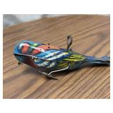 Wind Up Pecking Bird Tin Toy