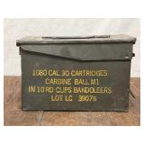 .30 Carbine Caliber Ammunition Box