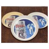 Coors Light 13 Inch Serving Trays