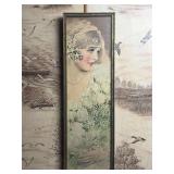 Framed Rolf Armstrong Art Print